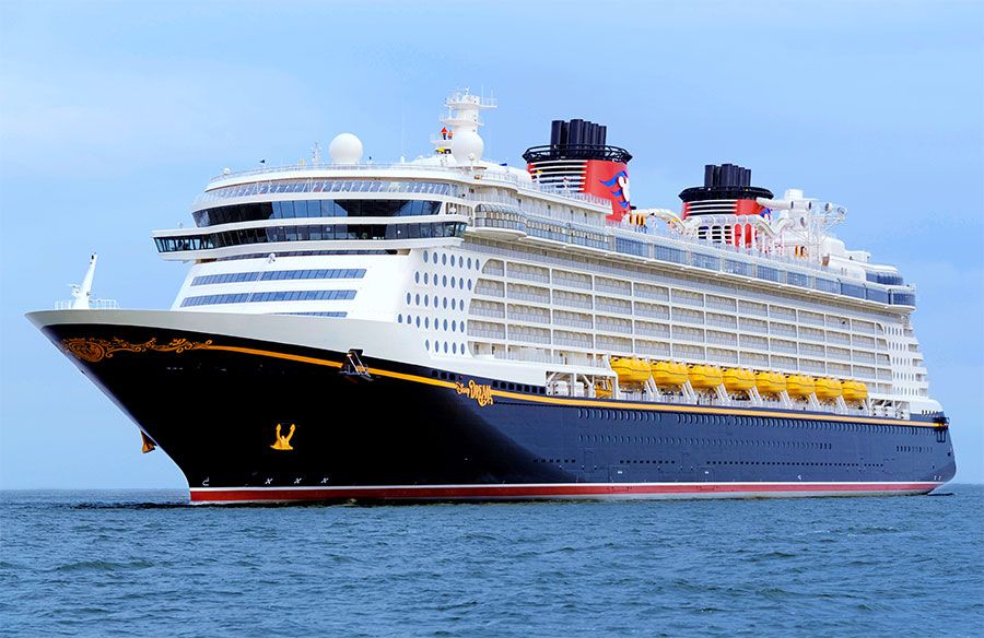 Imagen del crucero de disney