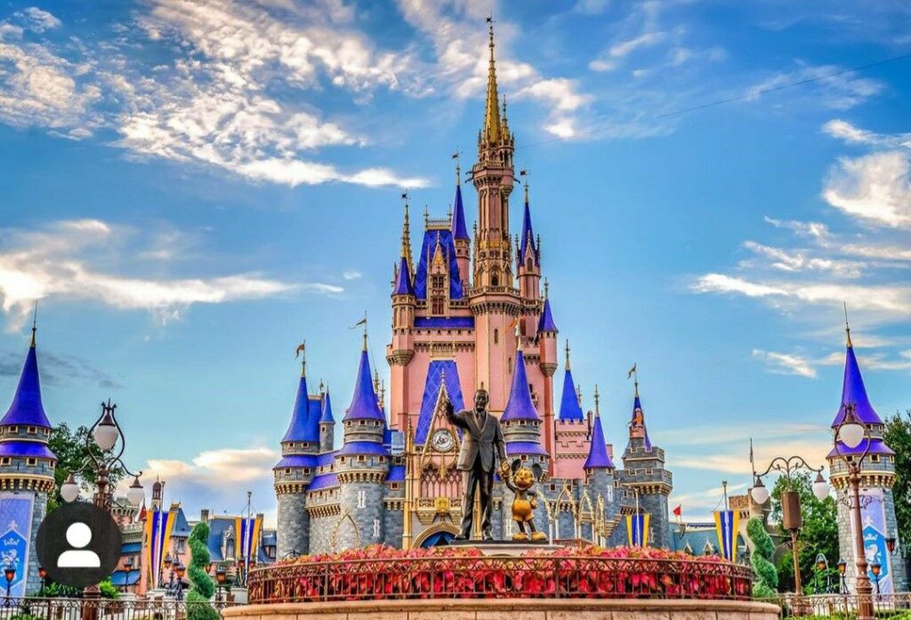 Imagen del castillo de disney